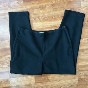 Bloomingdale’s black 100% silk slacks pants size 12P